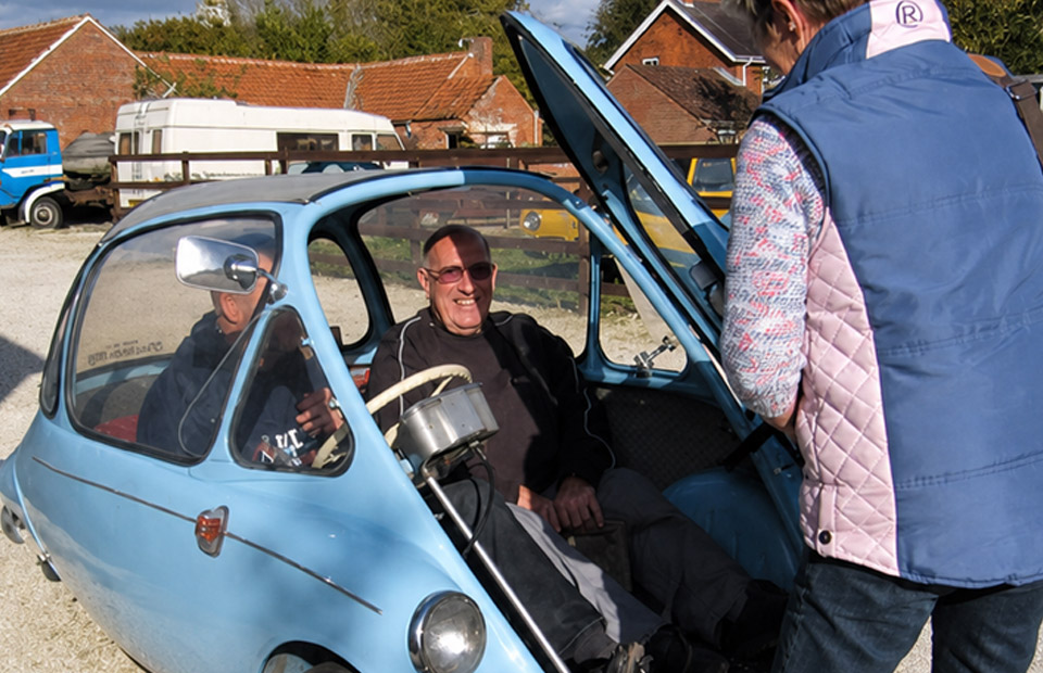 Ride in a Bubblecar